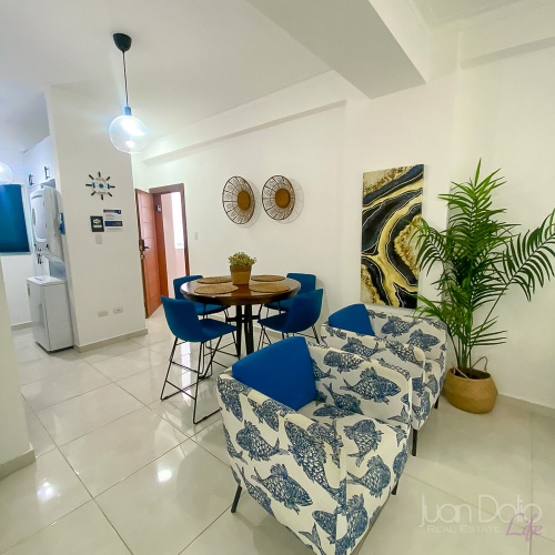 Apartamento Amueblado en Juan Dolio - Residencial Tepuy,Juan Dolio, San Pedro de Macorís, 2 Bedrooms,2 Bathrooms,Apartamento,Venta